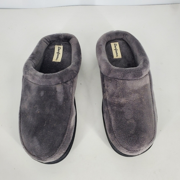 Dearfoams Men\'s Bradley Indoor Outdoor Velour Moc-Toe Clog Slippers Size 10 main image 8